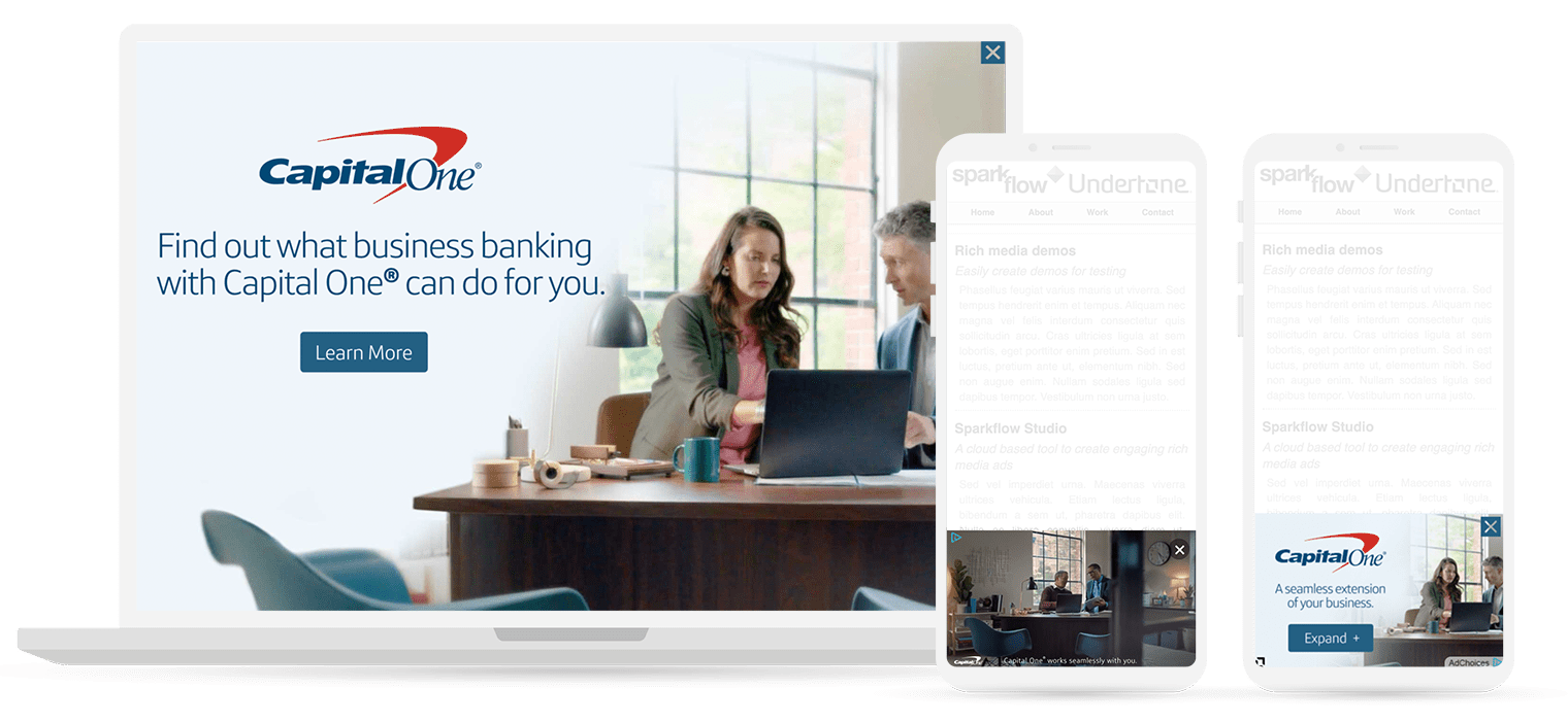 CapitalOne - High Impact Display & Video